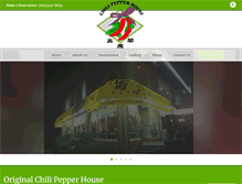 Tablet Screenshot of chilipepperhouse.com